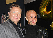 Oliver Kastalio, Peyman Amin @ Er&ouml;ffnung der Rodenstock Jubil&auml;ums-Ausstellung "How We See the World" im museum of urban and contemporary art (MUCA) in M&uuml;nchen am 28.01.2017 (&copy;Foto.Martin Schmitz)